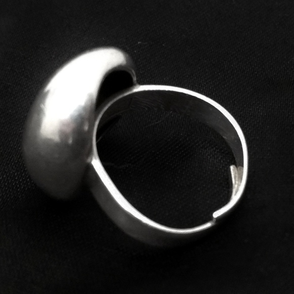 Vintage Bengt Hallberg Swedish MCM Sterling Silver Ring - Picture 4 of 8